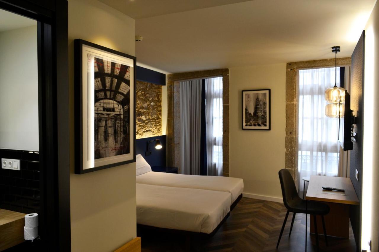 Hotel Alda Galeriآكورونيا المظهر الخارجي الصورة