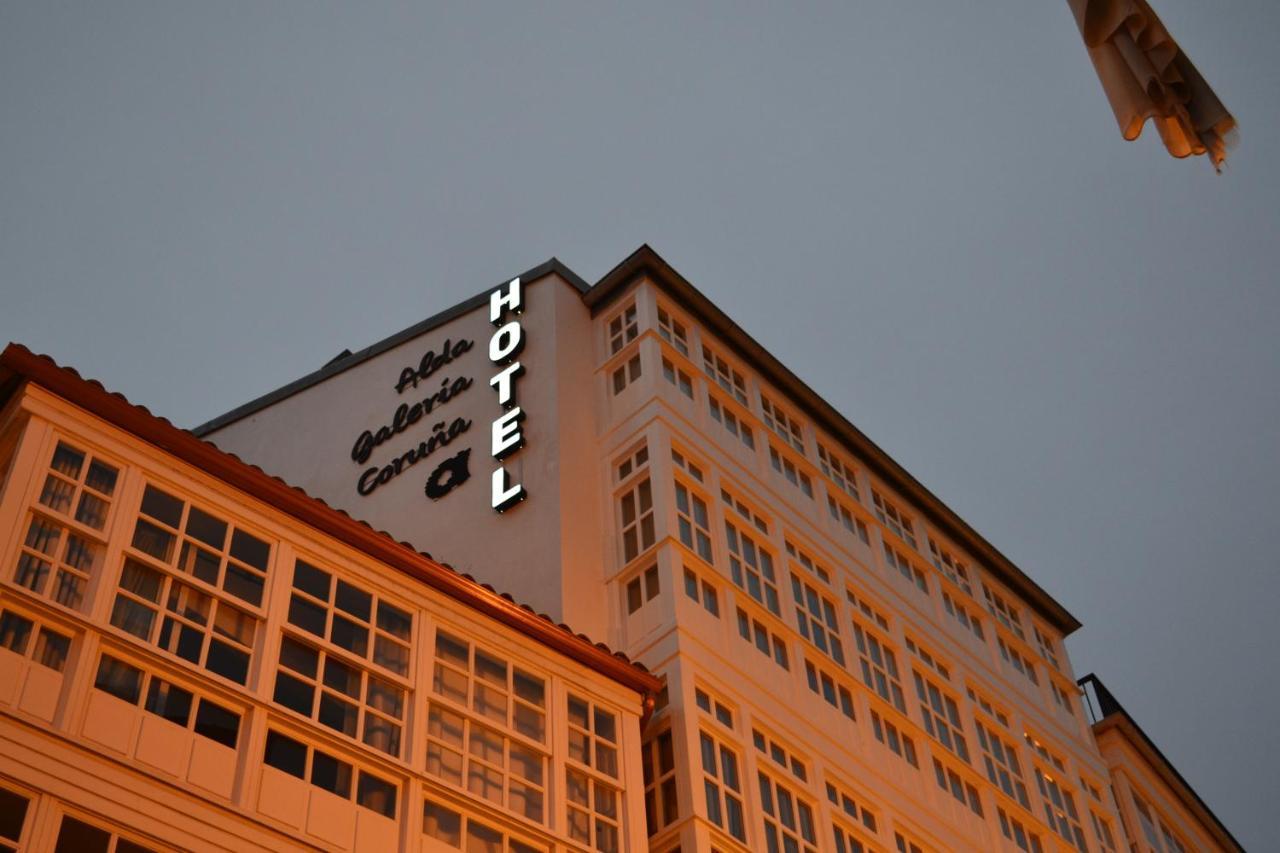 Hotel Alda Galeriآكورونيا المظهر الخارجي الصورة