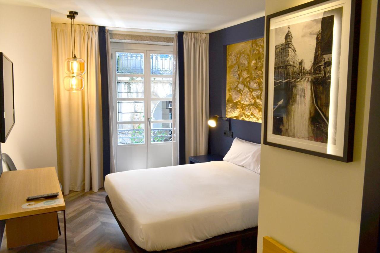 Hotel Alda Galeriآكورونيا المظهر الخارجي الصورة
