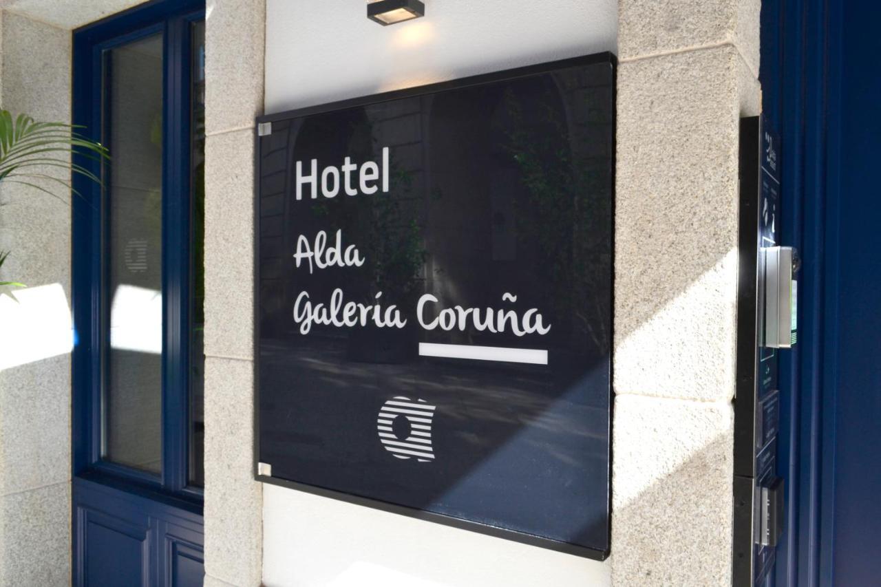 Hotel Alda Galeriآكورونيا المظهر الخارجي الصورة