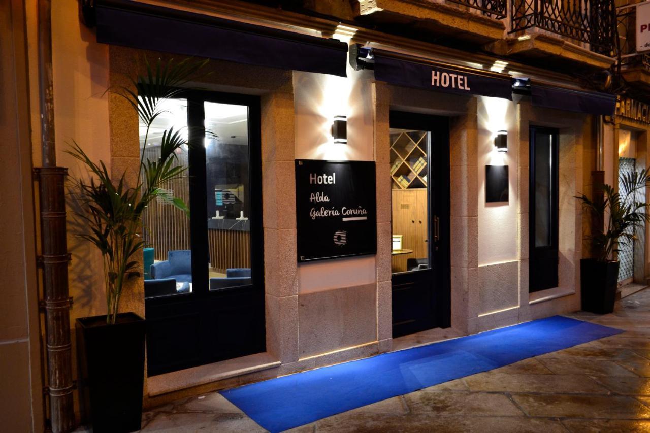 Hotel Alda Galeriآكورونيا المظهر الخارجي الصورة