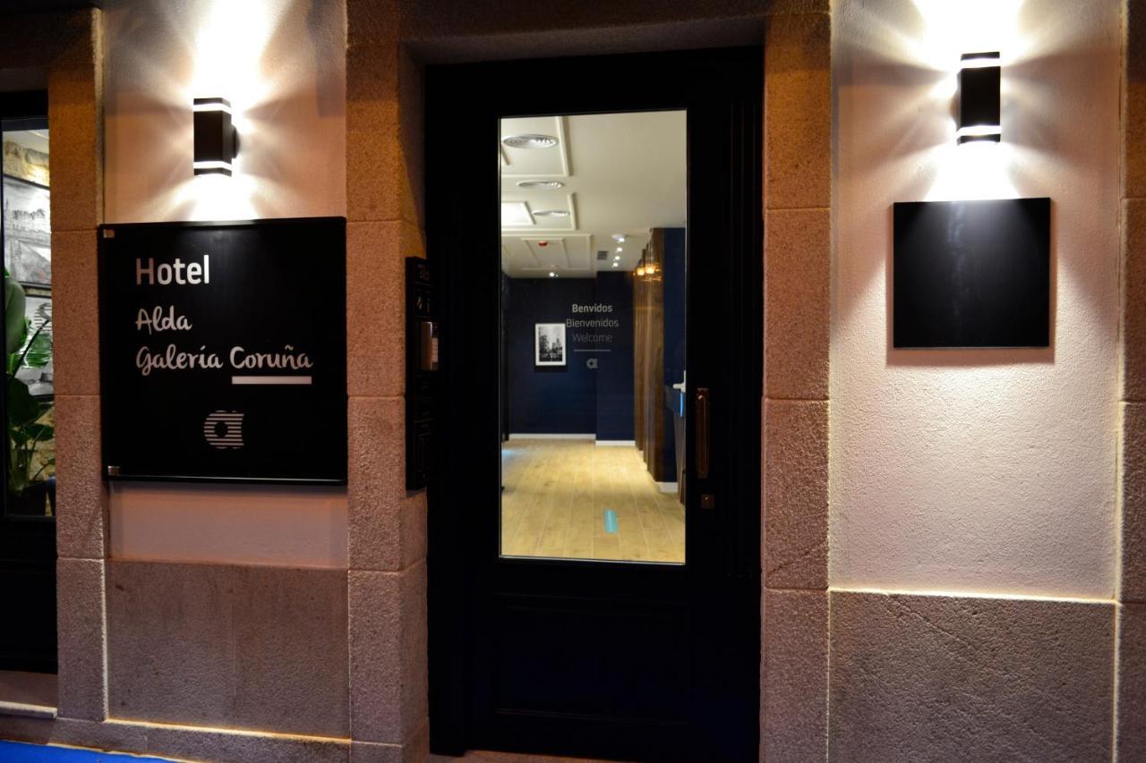 Hotel Alda Galeriآكورونيا المظهر الخارجي الصورة