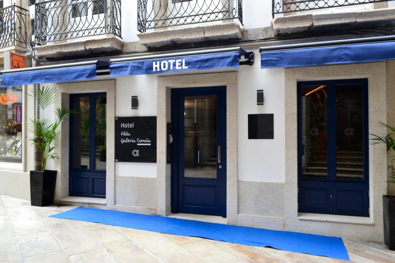 Hotel Alda Galeriآكورونيا المظهر الخارجي الصورة