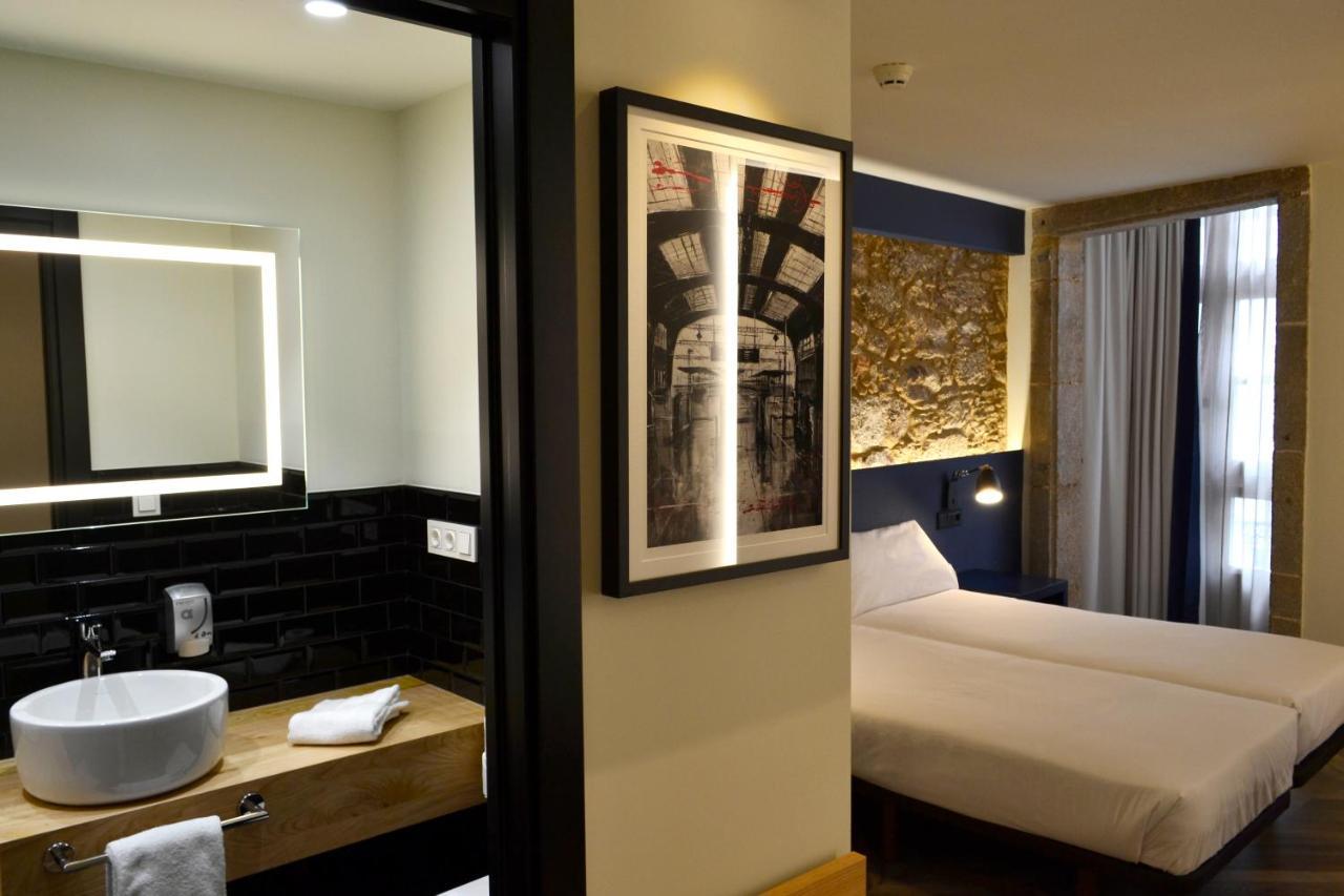 Hotel Alda Galeriآكورونيا المظهر الخارجي الصورة